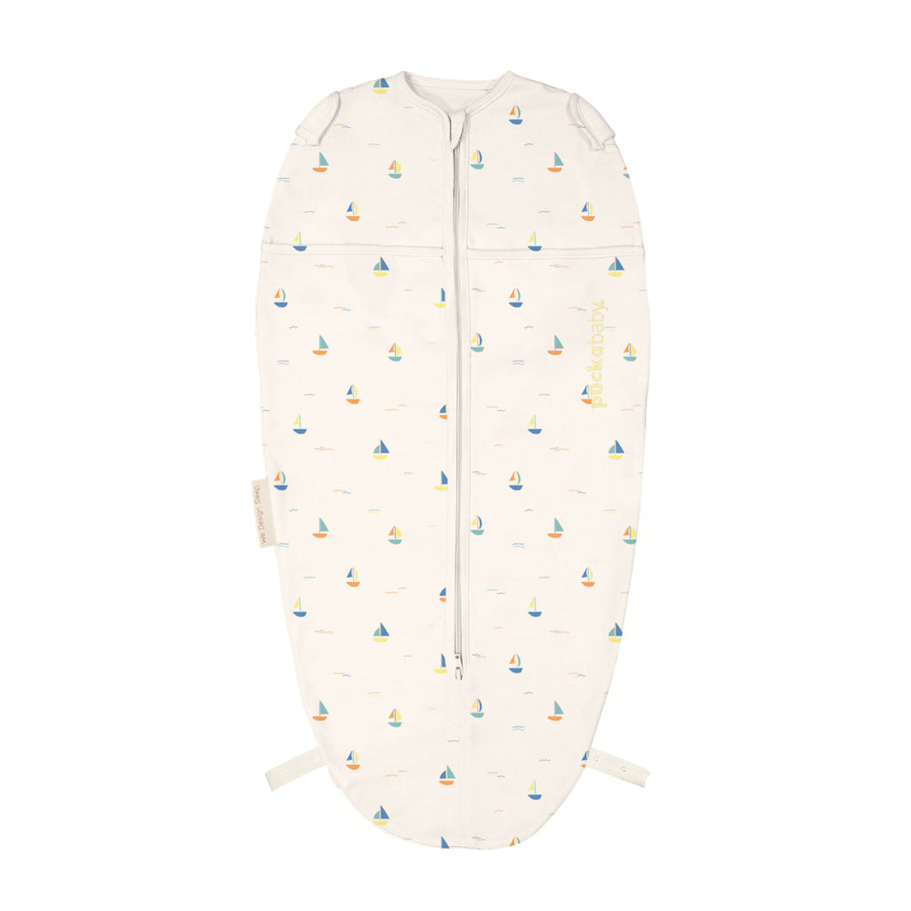 zzz Puckababy Inbakerslaapzak Mini 3/6 M - Cotton | Boats