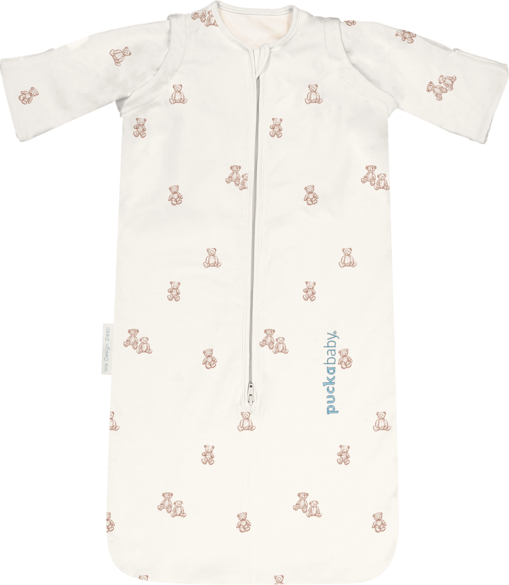 Puckababy Slaapzak The Bag Newborn < 6 M | 70 CM - Cotton |  Teddy Bears