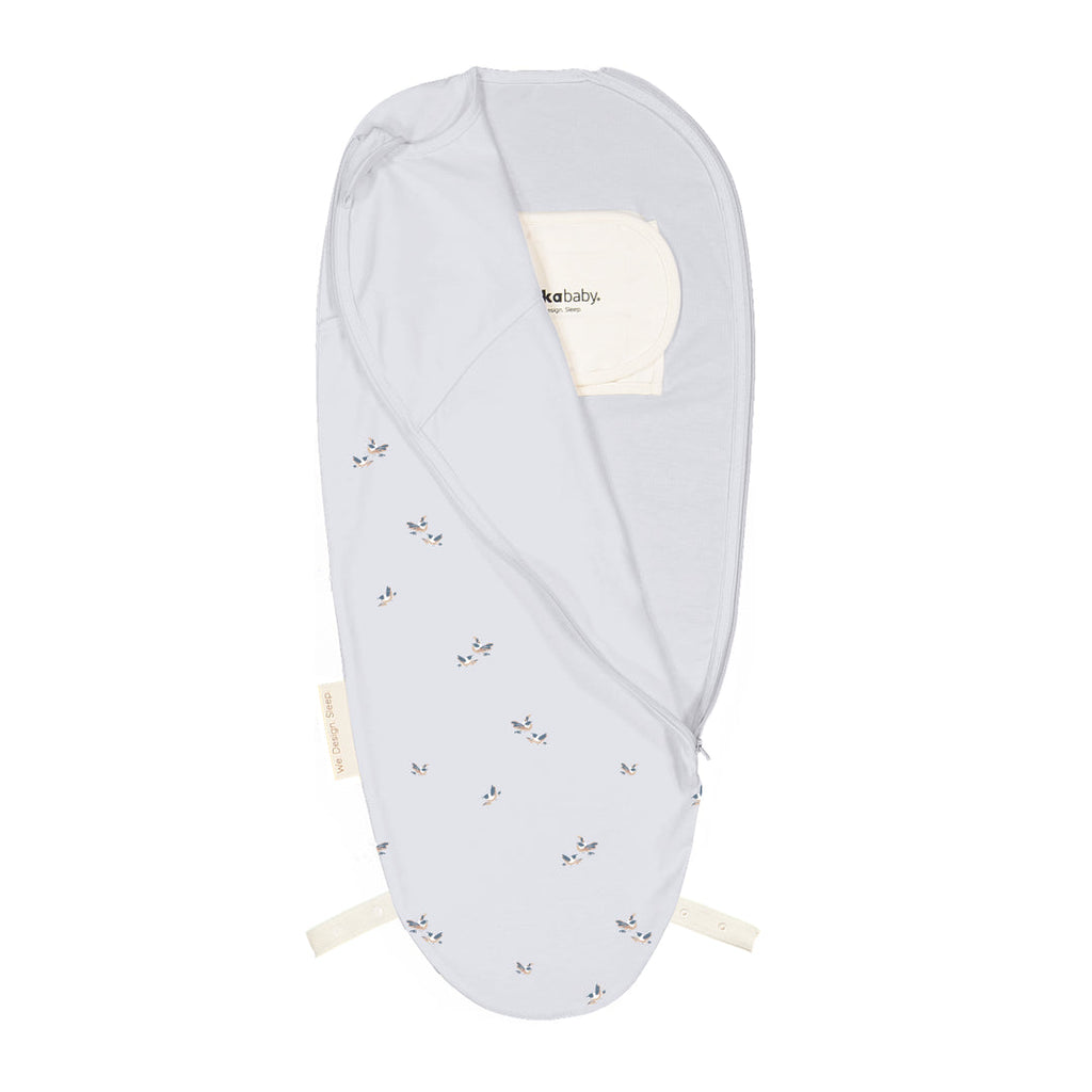 Puckababy Inbakerslaapzak Piep - 0/3 M - Cotton | Birds