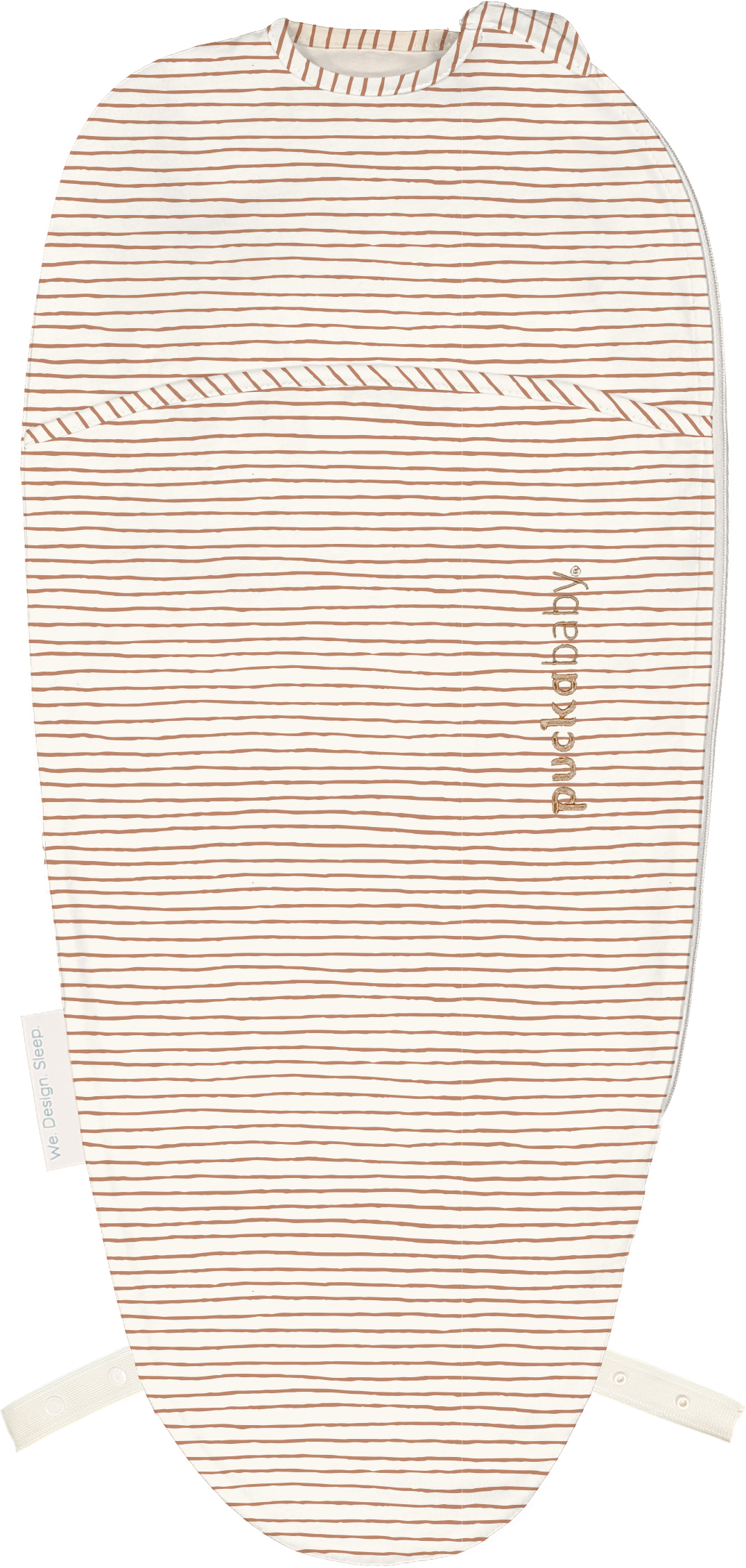 Puckababy Slaapzak The Original - Piep - 0/3 M - Cotton | Hazel stripes