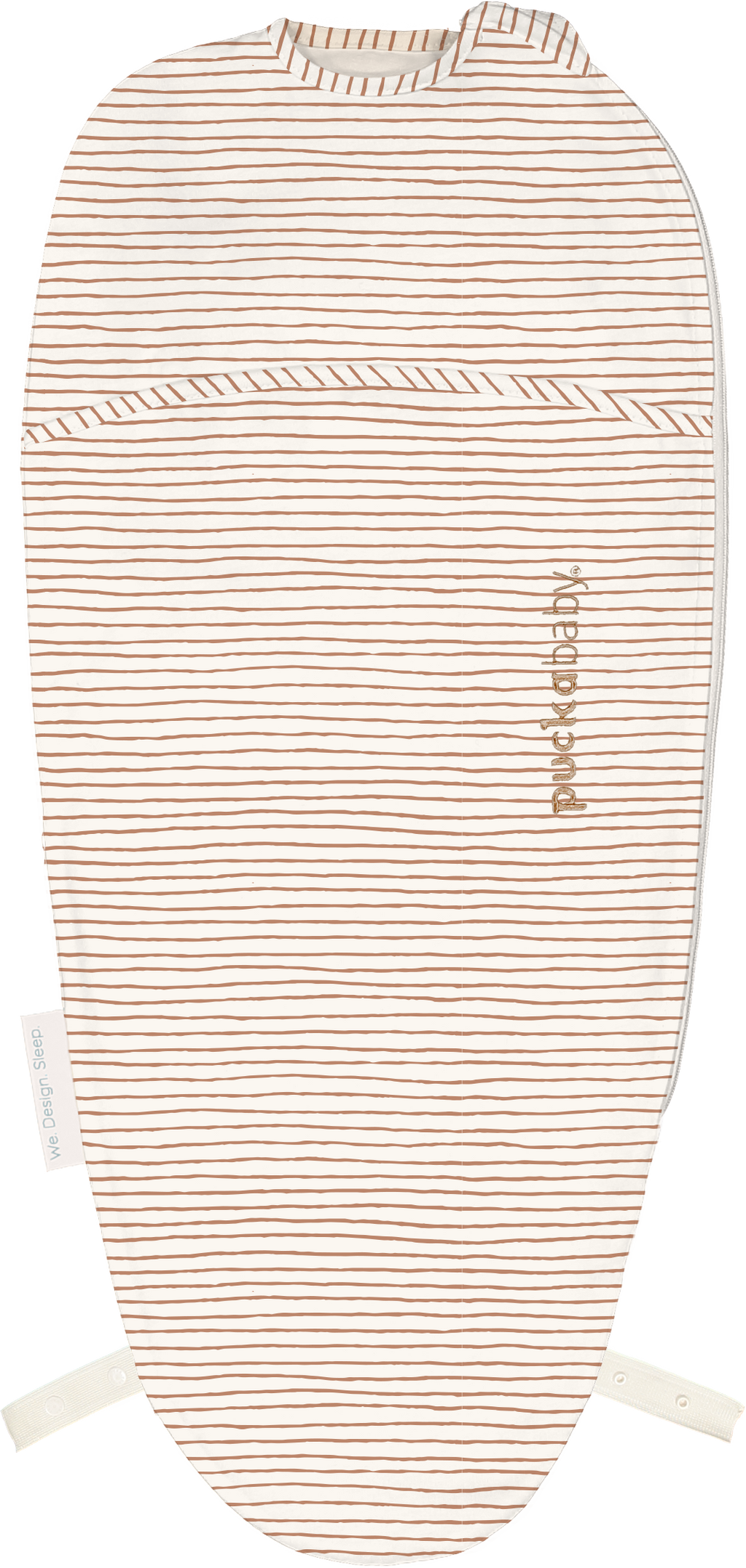 Puckababy Slaapzak The Original - Piep - 0/3 M - Cotton | Hazel stripes