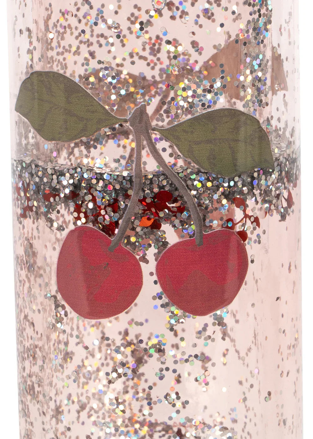 Konges Sløjd Glitter Drinkfles | Cherry