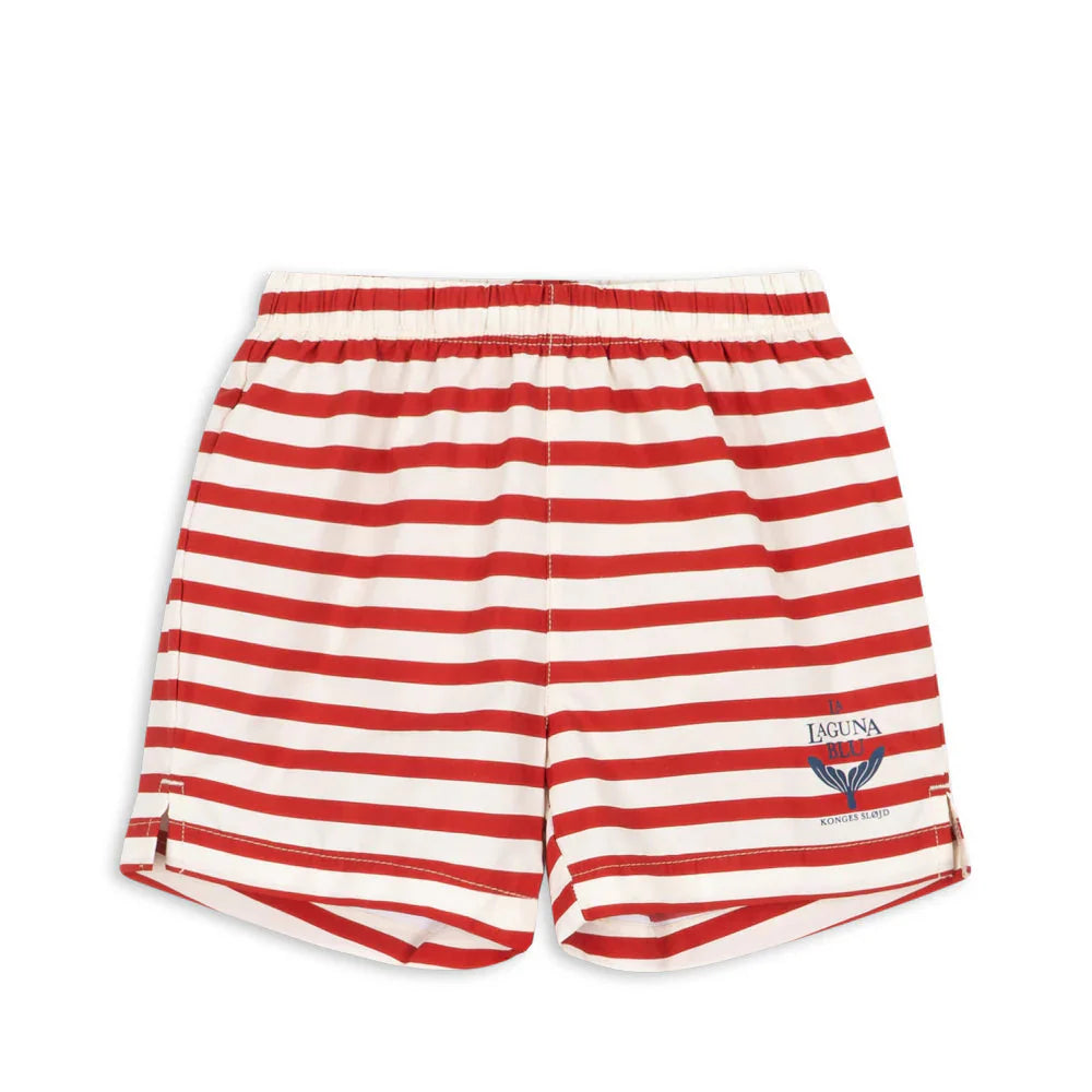 Konges Sløjd Asnou Zwemshort | Stripe Rouge