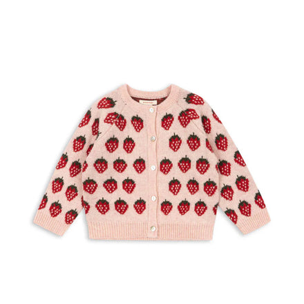 Konges Sløjd Belou Cardigan | Strawberry