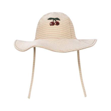 Konges Sløjd Zonnehoedje Jade | Rose Stripe