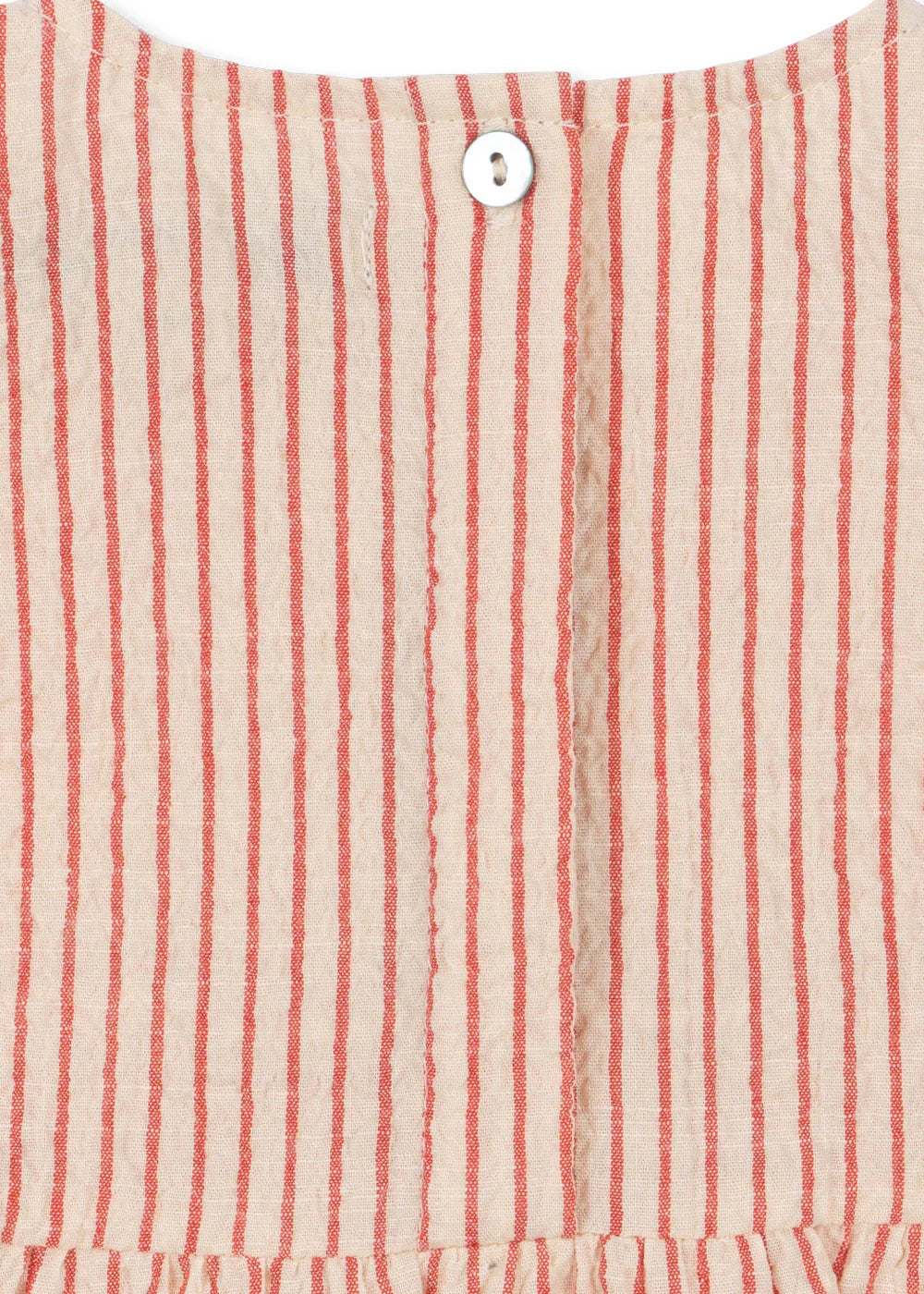 Konges Sløjd Rompertje Ellie Frill | Amour Stripe