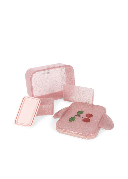 Konges Sløjd Lunch Box Glitter | Cherry