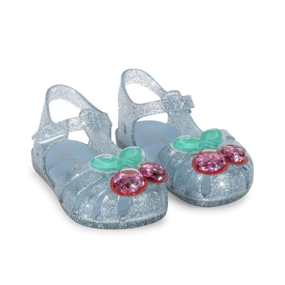 Konges Sløjd Lilo Sandalen | Glitter Blauw