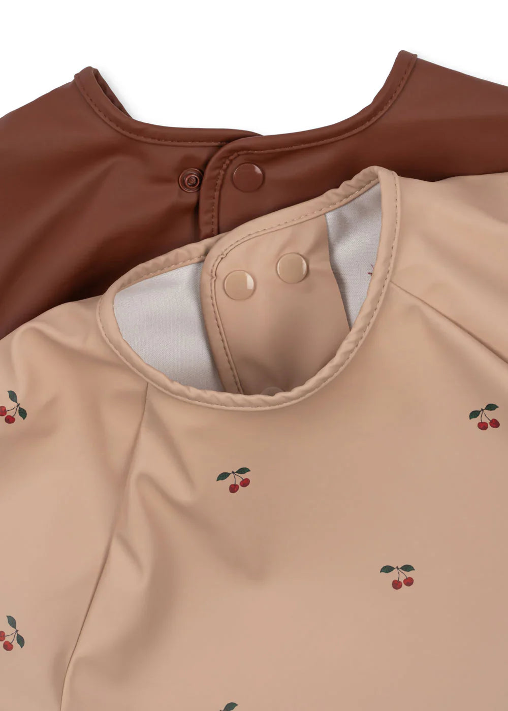 Konges Sløjd Slab Afwasbaar 2-Pack Longsleeve | Cherry