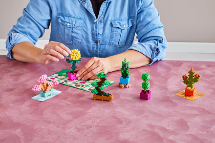 Plus Plus Plant Pack | Pink Bonsai