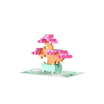 Plus Plus Plant Pack | Pink Bonsai