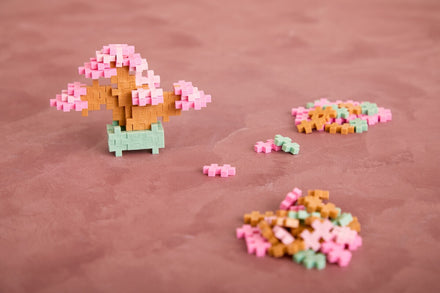 Plus Plus Plant Pack | Pink Bonsai