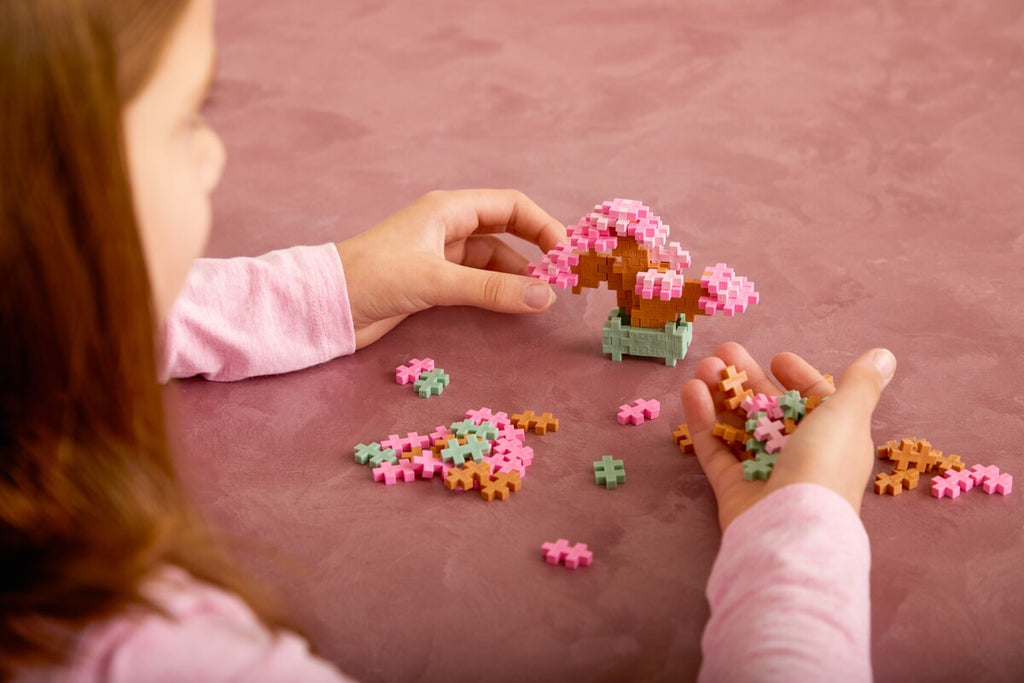 Plus Plus Plant Pack | Pink Bonsai