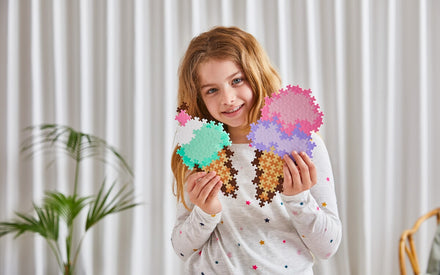 Plus Plus Puzzle By Number | Ice Cream Cones