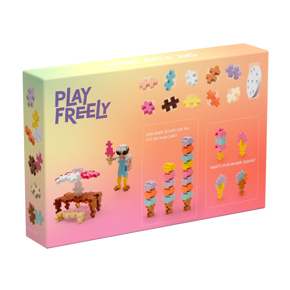 Plus Plus Learn To Build | Ice Cream Shop