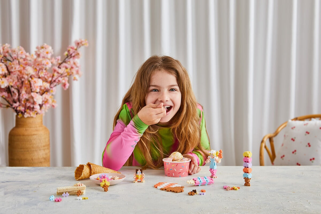 Plus Plus Learn To Build | Ice Cream Shop