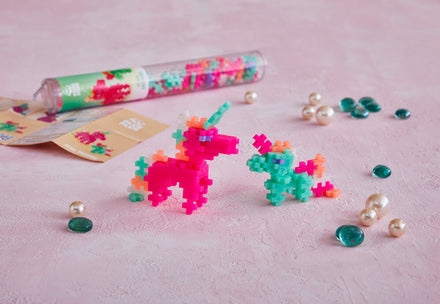 Plus Plus Pearl | Eenhoorn