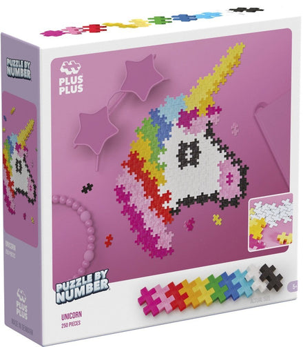 Plus Plus Puzzle By Number | Eenhoorn