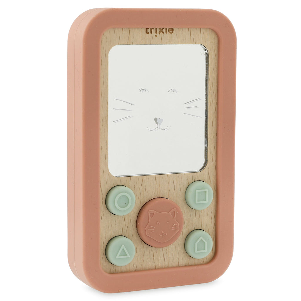 Trixie Houten Silicone Baby Telefoon | Mrs. Cat