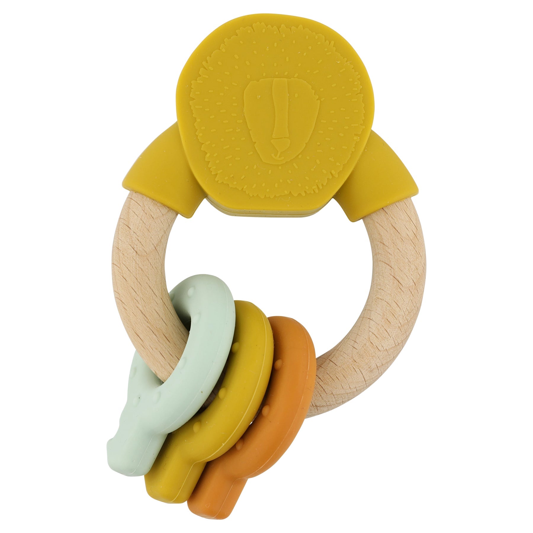 zzz Trixie Houten Silicone Activity Ring | Mr. Lion