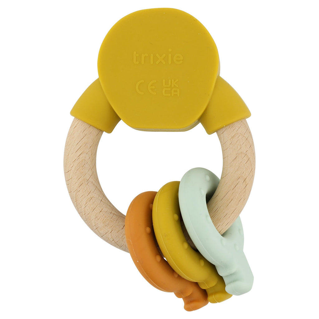 Trixie Houten Silicone Activity Ring | Mr. Lion