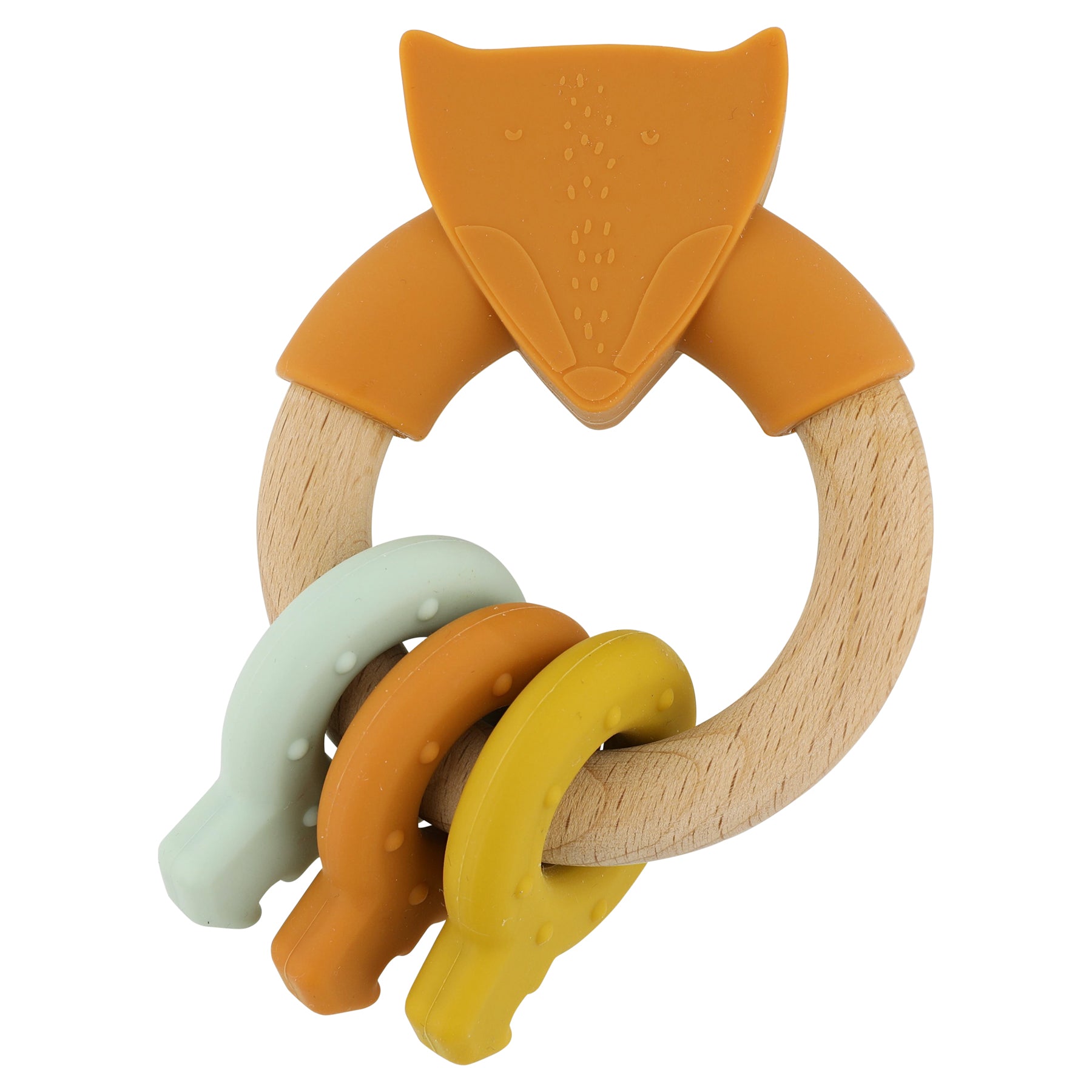 Trixie Houten Silicone Activity Ring | Mr. Fox