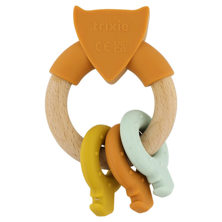 Trixie Houten Silicone Activity Ring | Mr. Fox