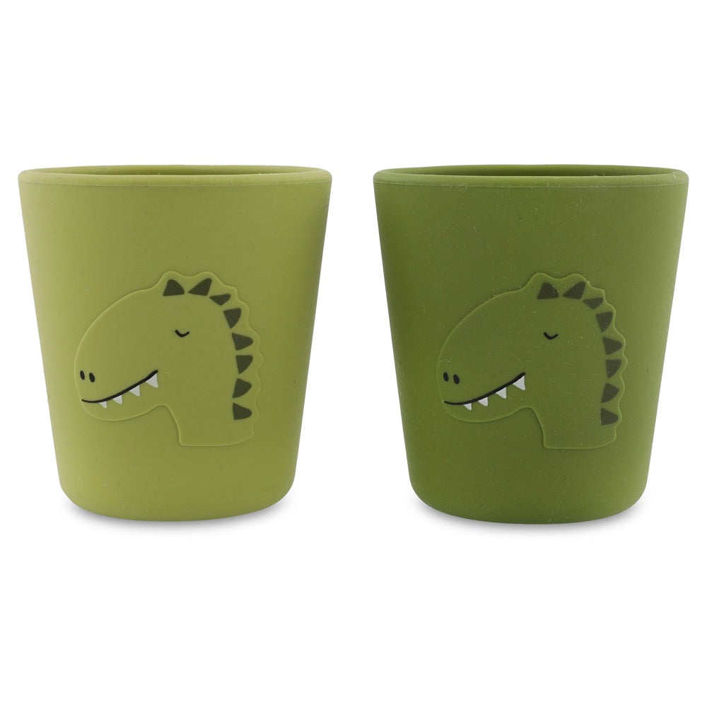 zzz Trixie Silicone Drinkbeker 2-Pack | Mr. Dino