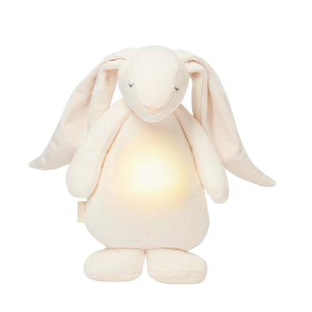 Moonie 2.0 upgrade - Knuffel Hartslag en Licht | Humming Friend Cream - Polyester