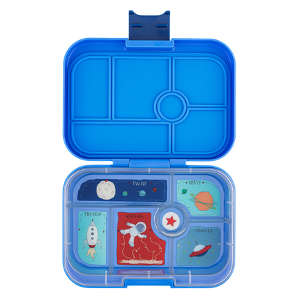 Yumbox Original 6 Vakken Lekvrije Lunchbox | Surf Blauw Raket
