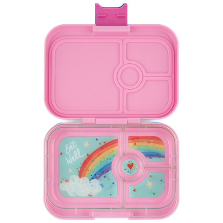 Yumbox Panino 4 Vakken Lekvrije Lunchbox | Power Roze Regenboog