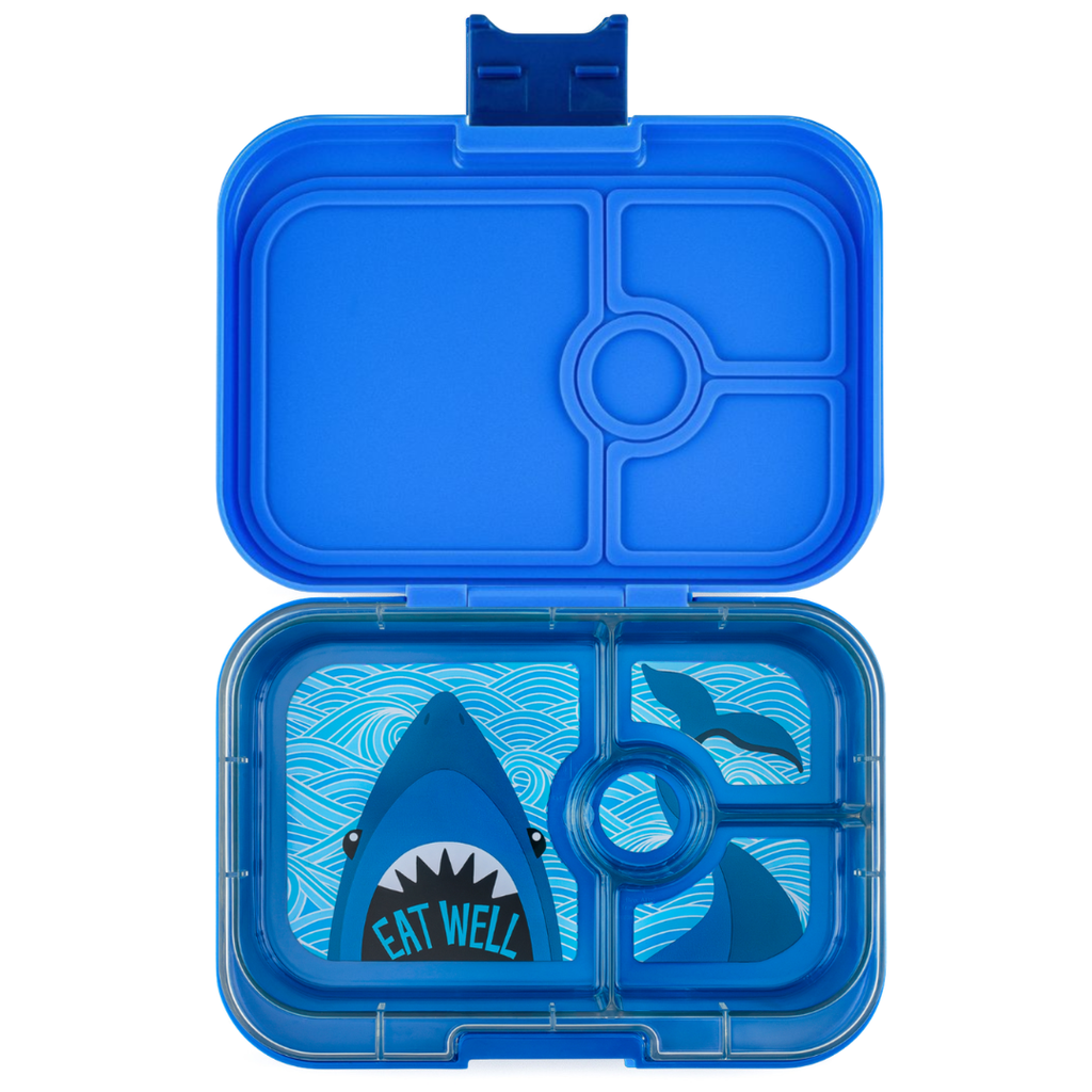 Yumbox Panino 4 Vakken Lekvrije Lunchbox | Surf Blauw Haai