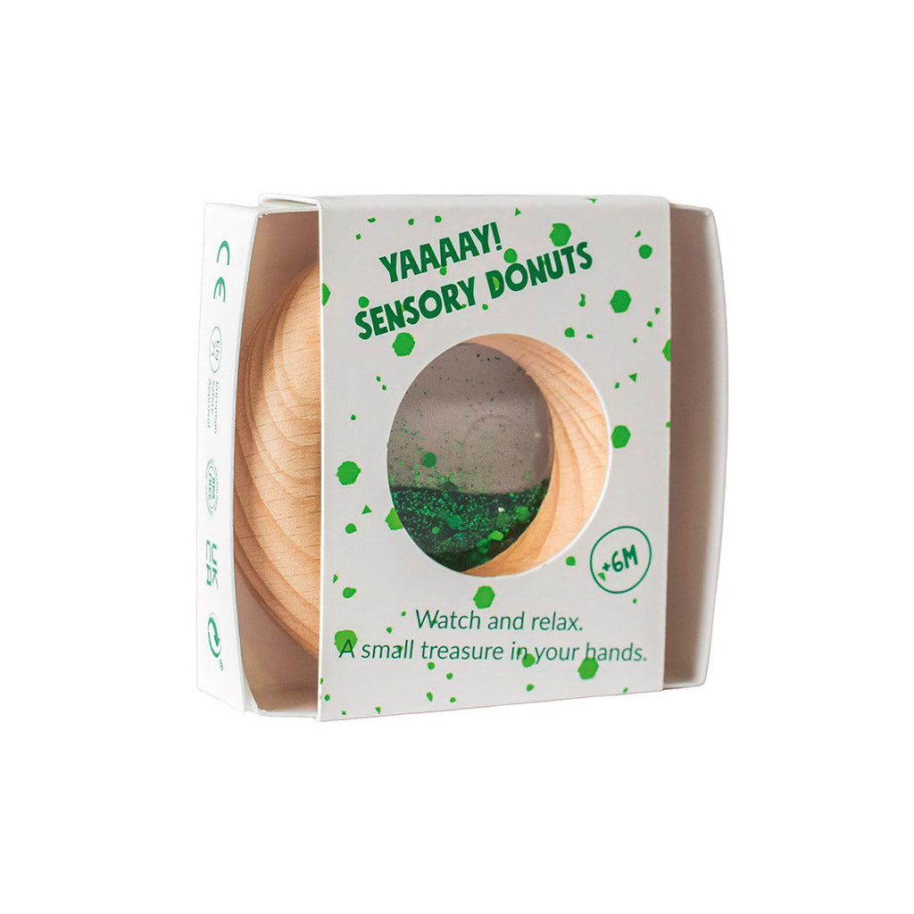 Petit Boum Sensorische Donut | Groen