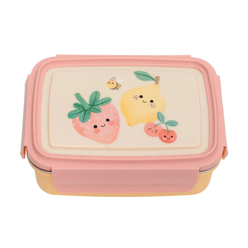 Petit Monkey Handige Lunchbox | Sparkling Fruits