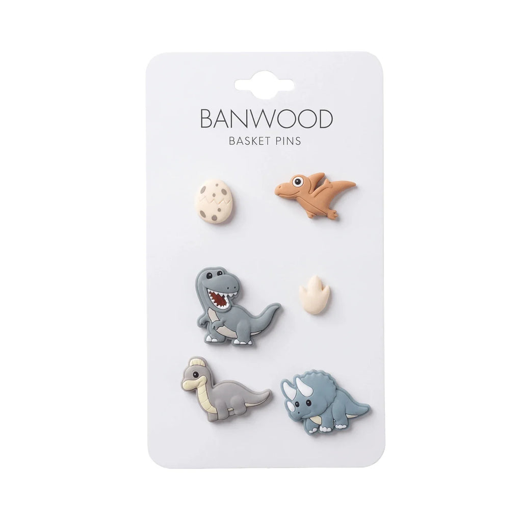 Banwood Pins voor Fietsmandje | Dino