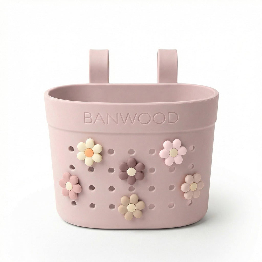 Banwood Pins voor Fietsmandje | Flowers