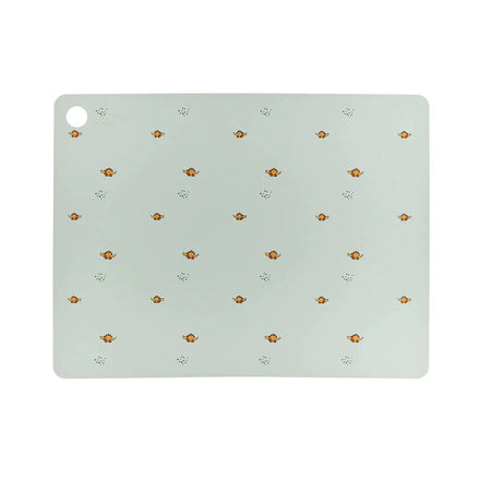 OYOY Siliconen Placemat Billy Dino | Pale Green