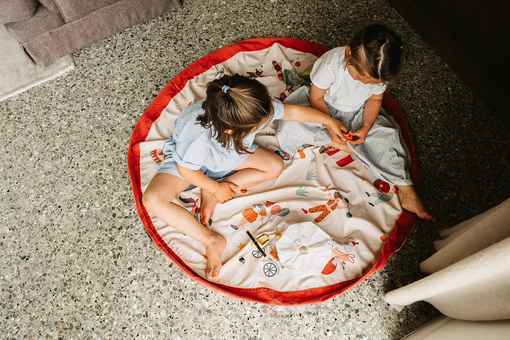 Play & Go Opbergzak & Speelmat | Circus