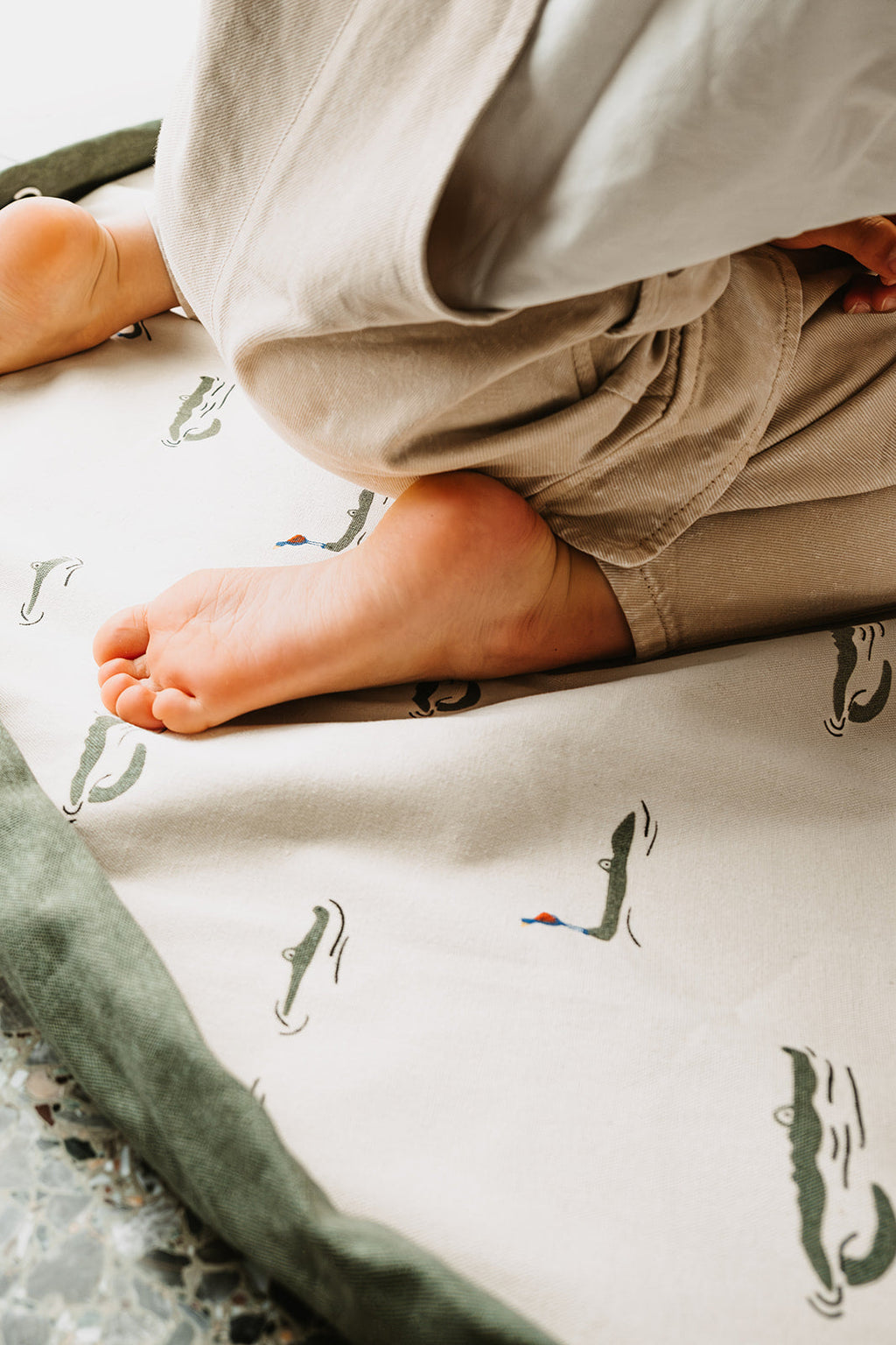 Play & Go Opbergzak & Speelmat | Croco