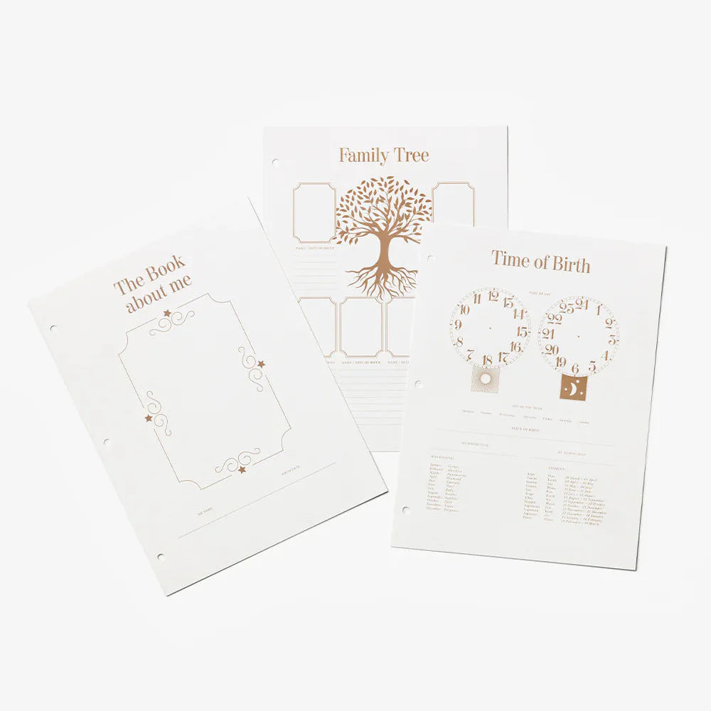 Printworks Fotoalbum My First Year | Extra Insteekkaarten