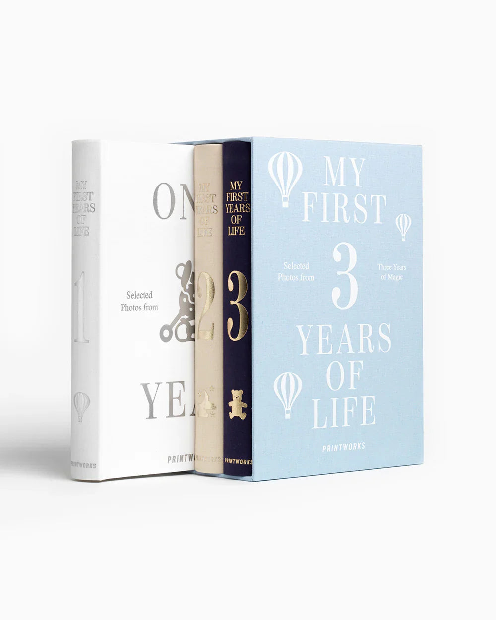 Printworks Fotoalbum set van 3 | My First 3 Years