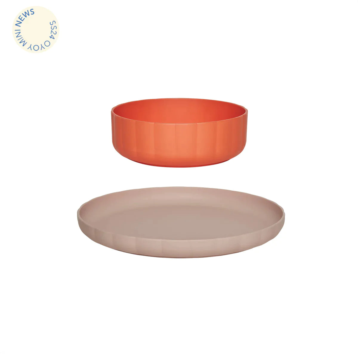 OYOY Living Bord en Bowl | Rose / Apricot