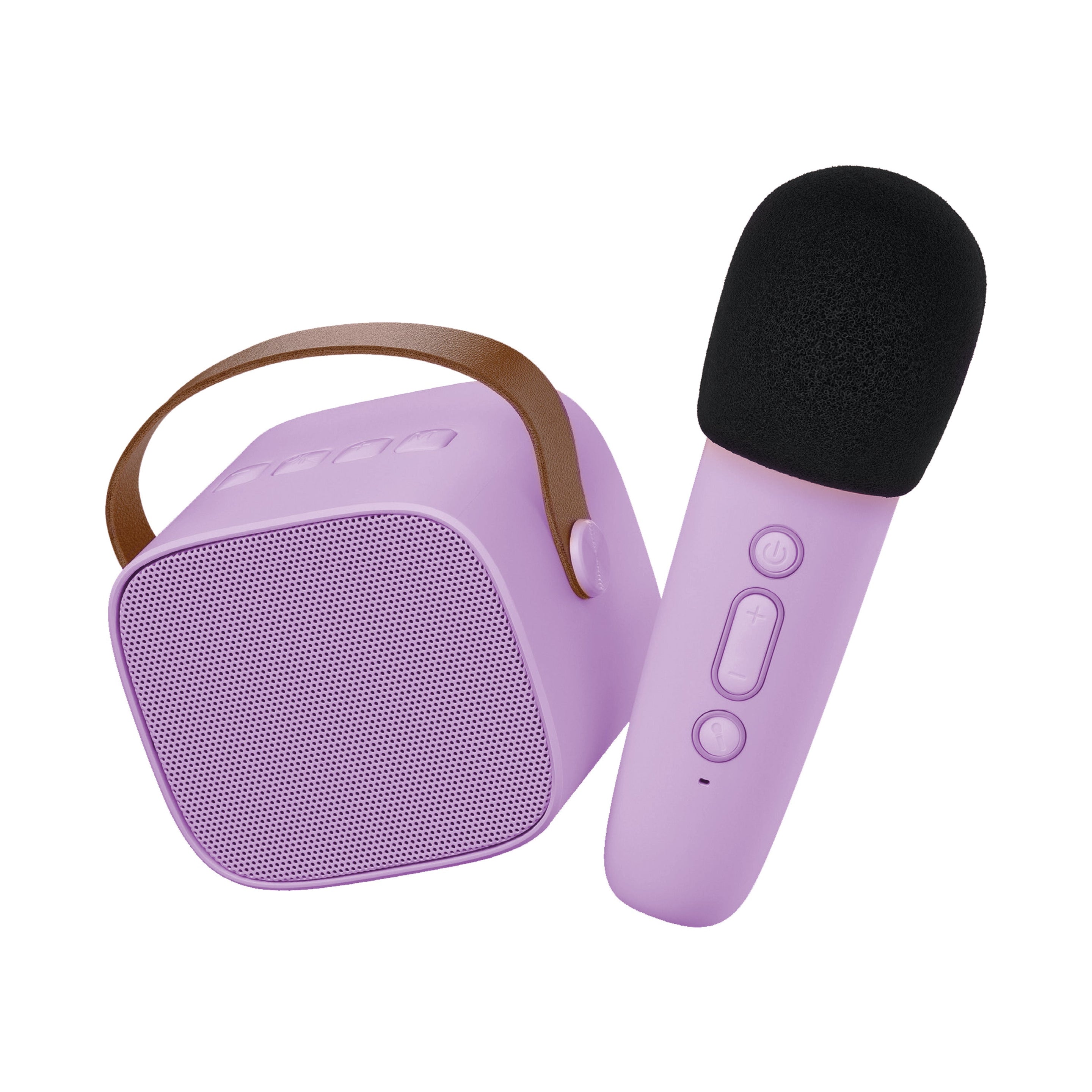 Lalarma Karaoke Set Met Draadloze Microfoon | Lila