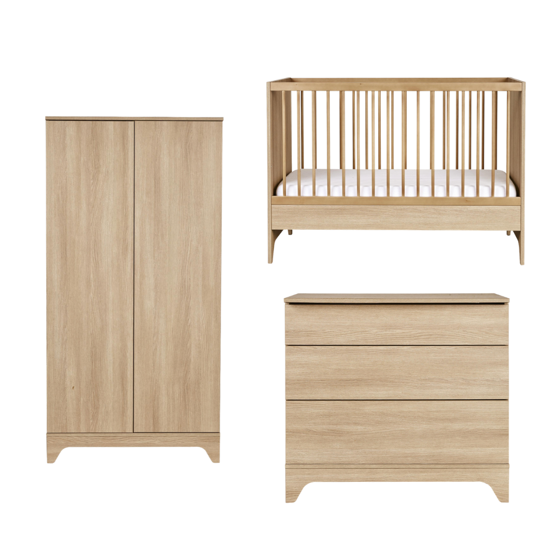 Quax Babykamer Tsugi 60x120 | Honey Ash