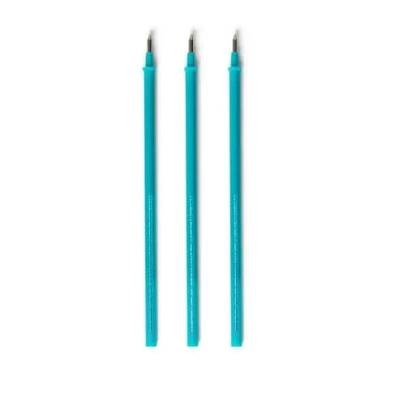 Legami Uitwisbare Erasable Gelpen Set 3 Navullingen | Turquoise Inkt