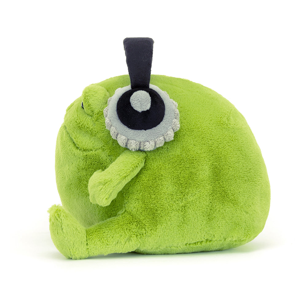 Jellycat Knuffel Ricky Rain Frog Headphones