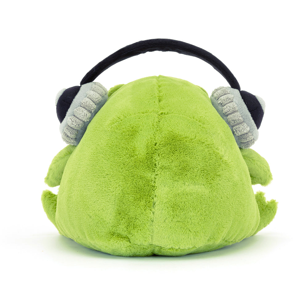 Jellycat Knuffel Ricky Rain Frog Headphones