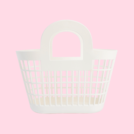 Sunjellies Rosie Basket | Cream