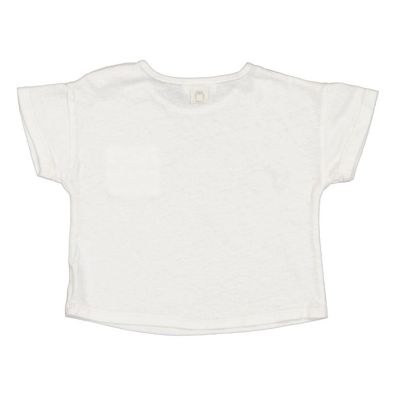 Bean's Custard Apple Katoen Linnen Pocket T Shirt