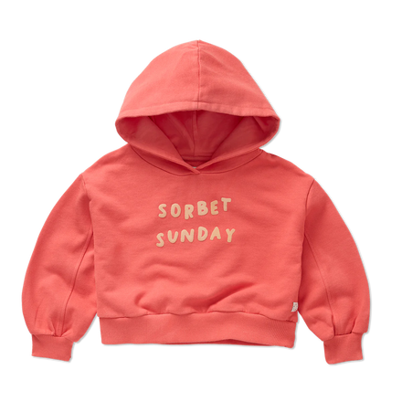 Sproet & Sprout Cropped Hooded Sweatshirt | Rose Petal